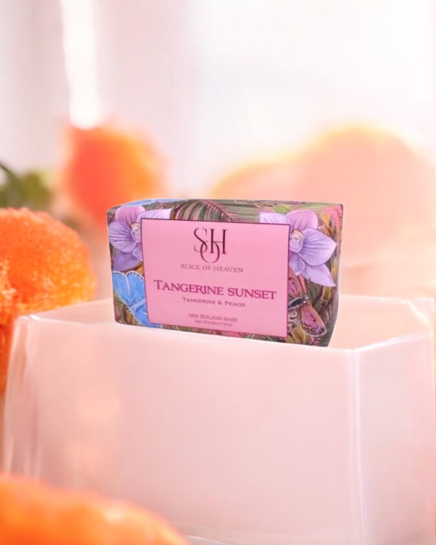 SOH NZ MADE SOAP BAR - TANGERINE SUNSET