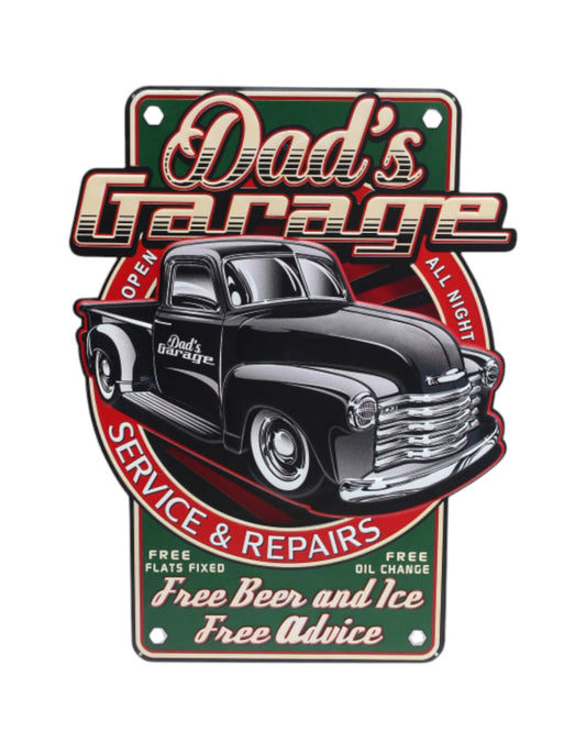 Dad's Garage Sign