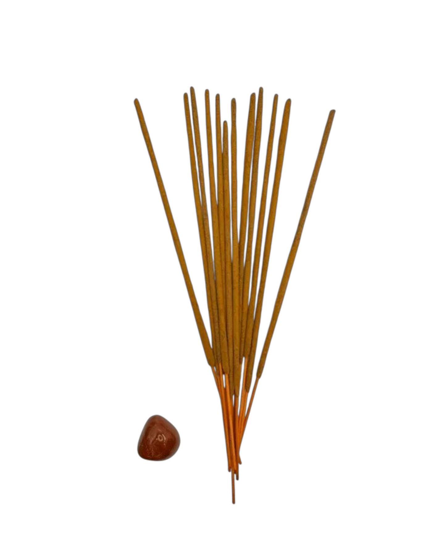 Grounding & Stability- Vetiver Incense with Red Jasper