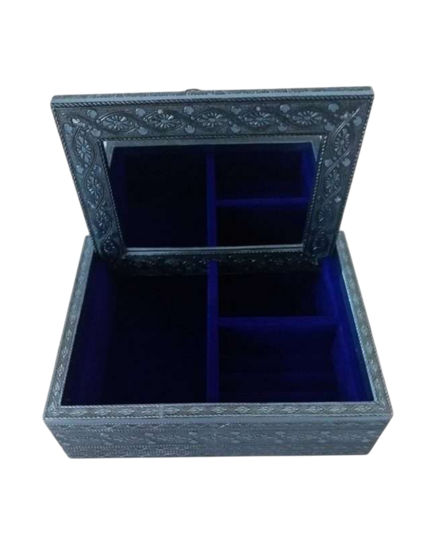 Jewellery Box With Folding Mirror