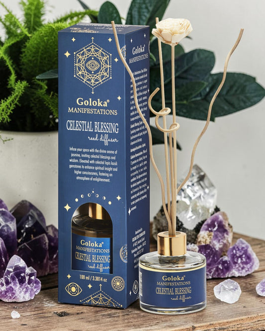 Celestial Blessing Jasmine & Lapis Lazuli Reed Diffuser