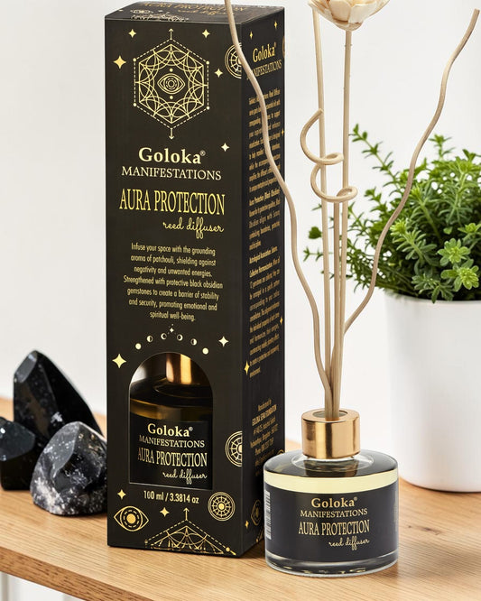 Aura Protection Patchouli & Black Obsidian Reed Diffuser