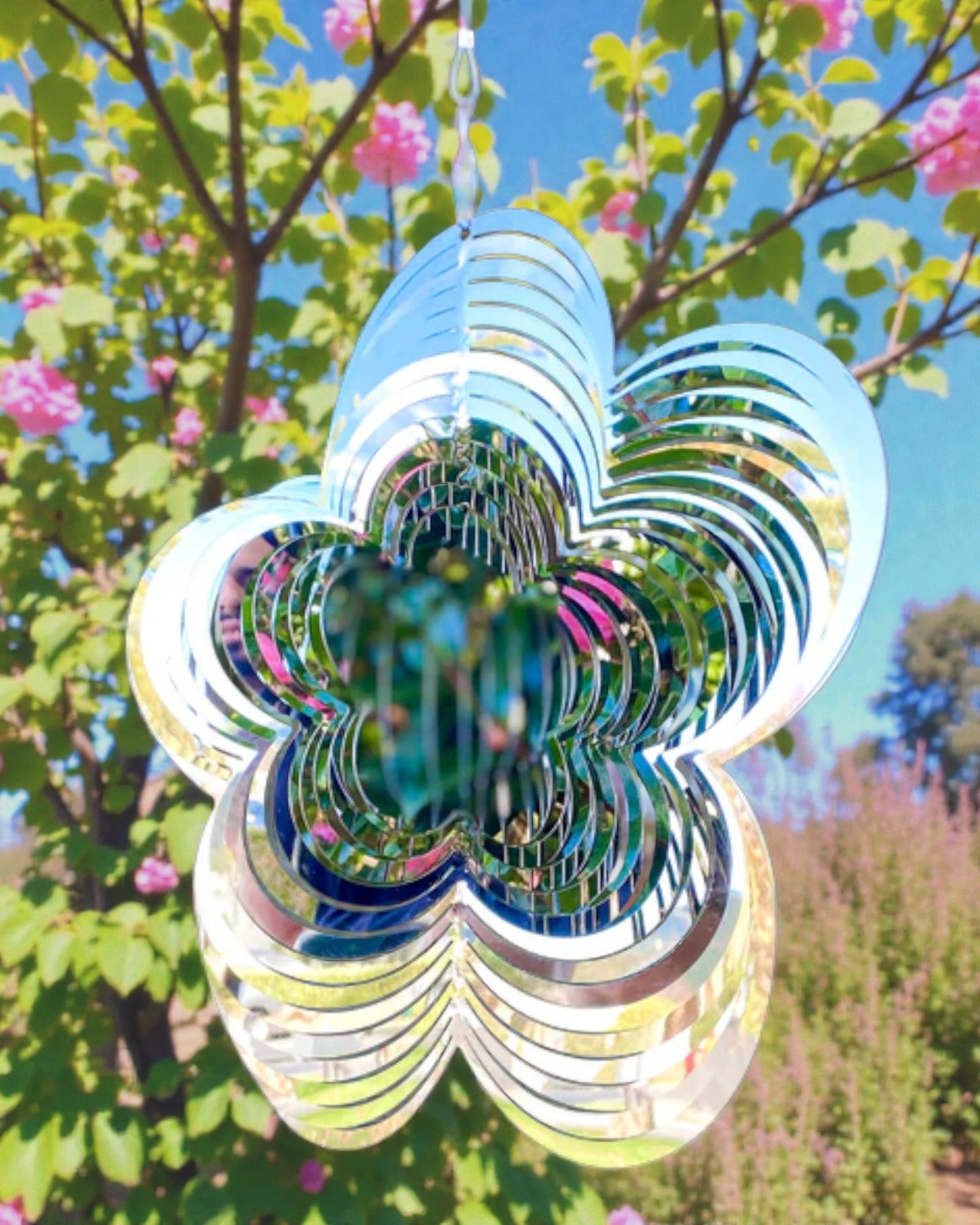 Flower Wind Spinner