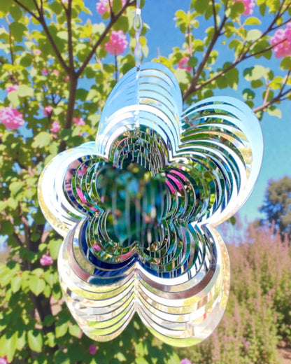 Flower Wind Spinner