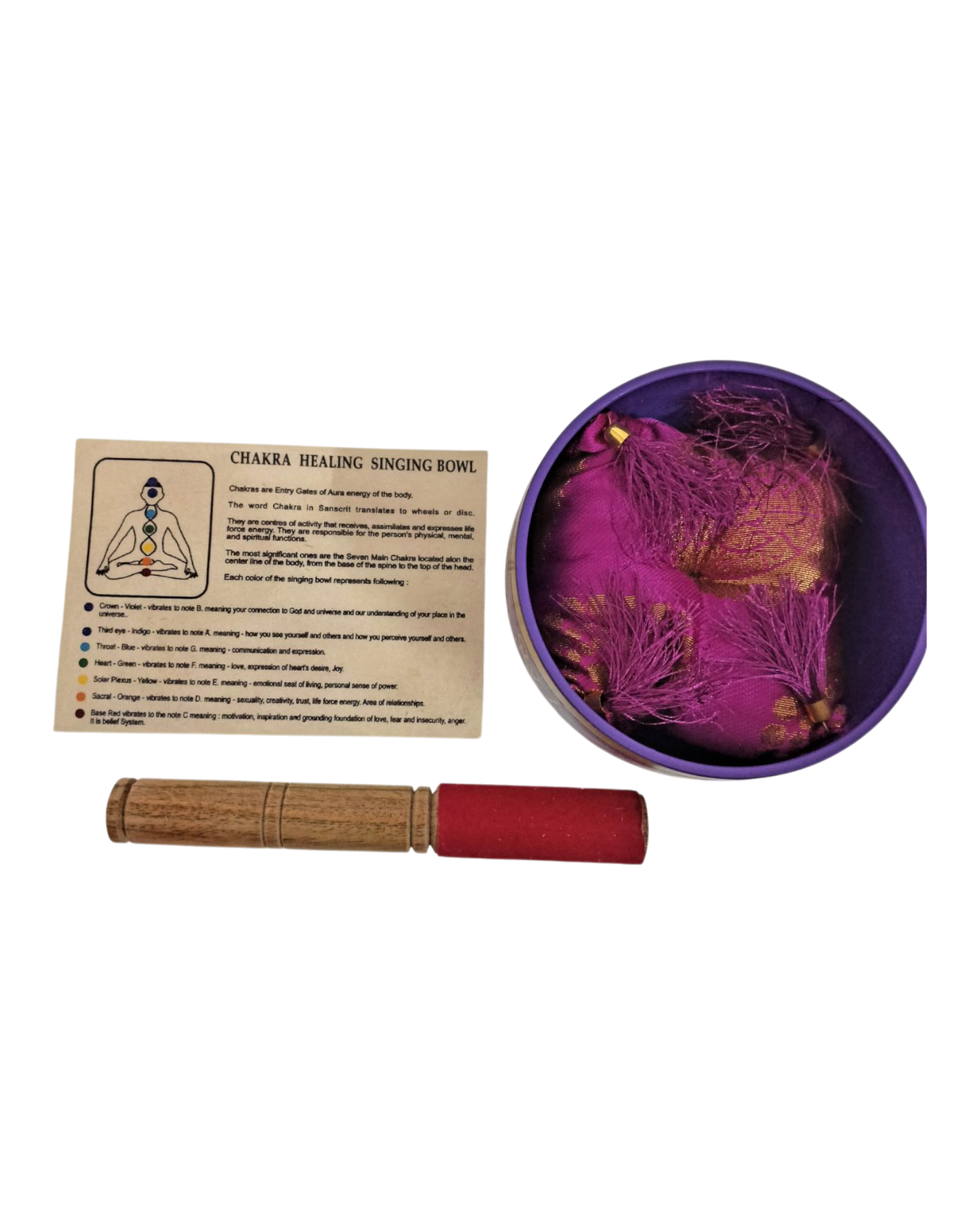 Chakra Singing Bowl Purple