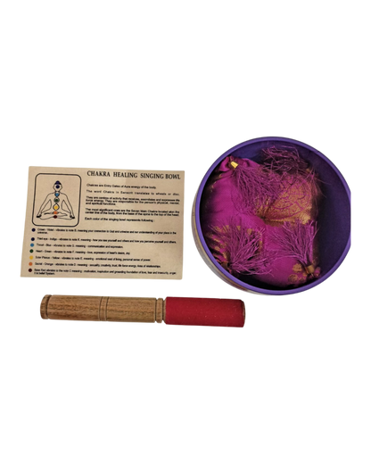 Chakra Singing Bowl Purple