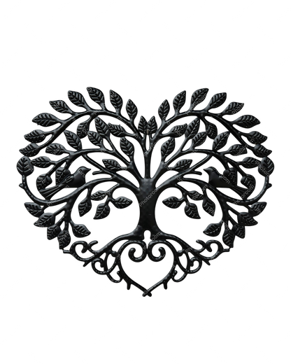 Tree of Life Heart Wall Art