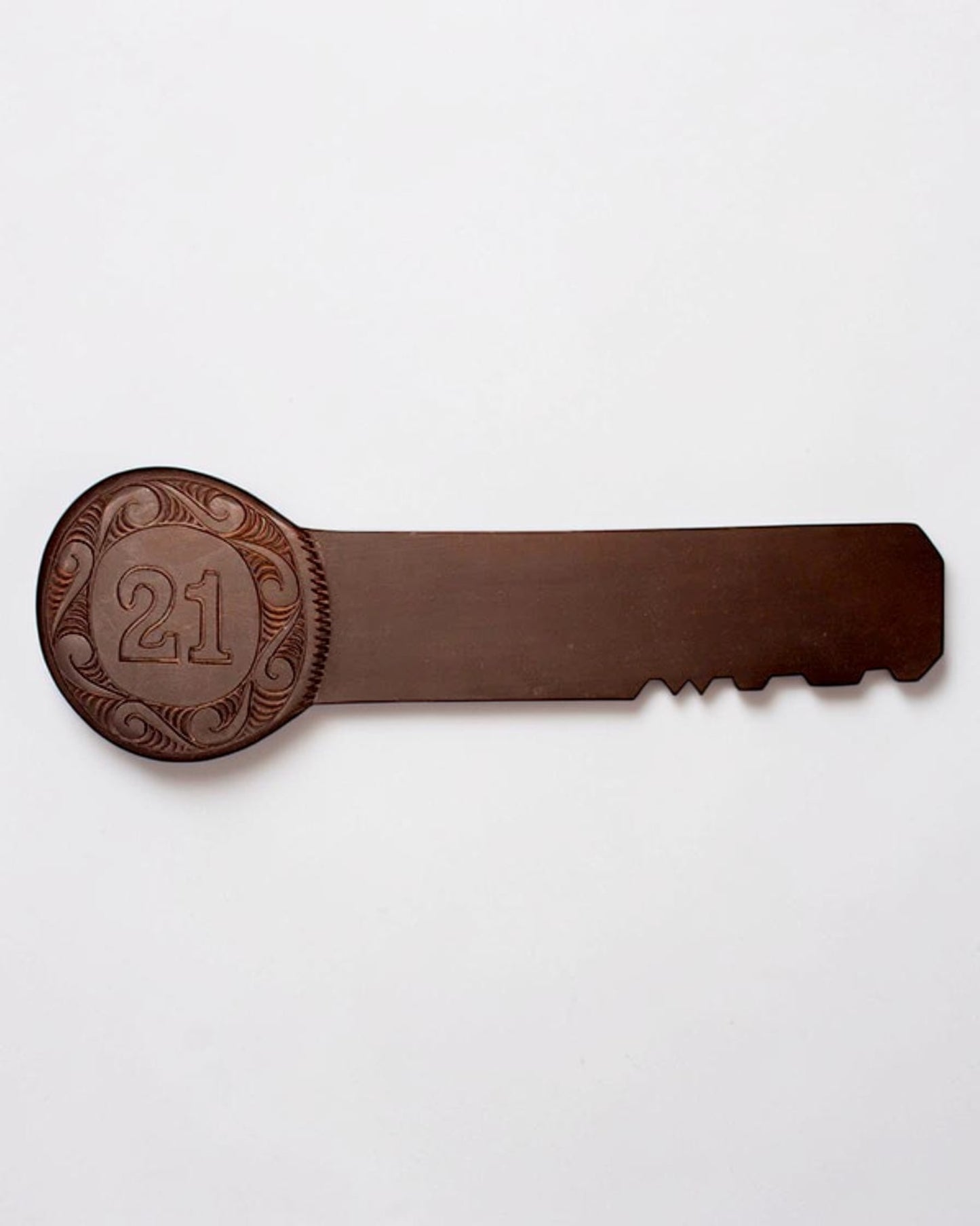 21st Key Plain Black