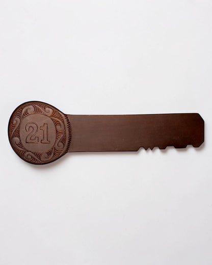 21st Key Plain Black