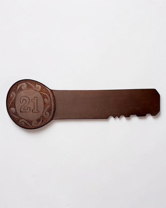 21st Key Plain Black