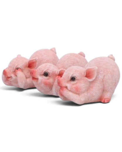 Nemesis Now Three Wise Playful Pigs