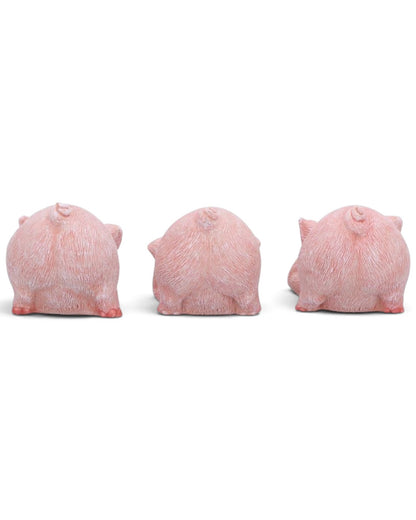 Nemesis Now Three Wise Playful Pigs