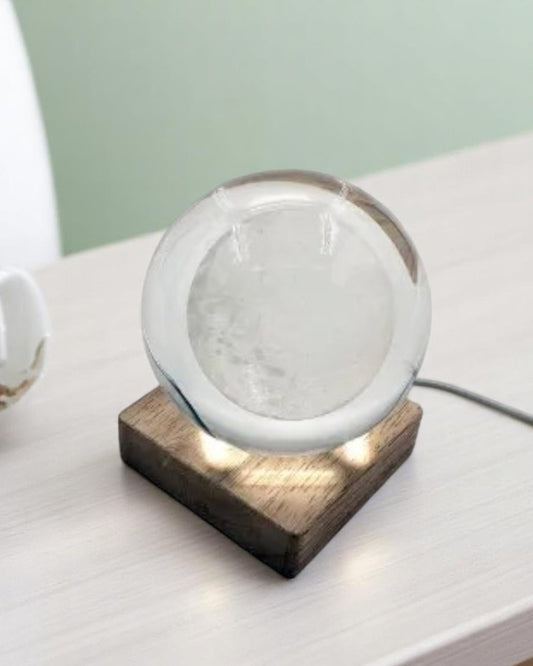 Moon Crystal Ball with Light