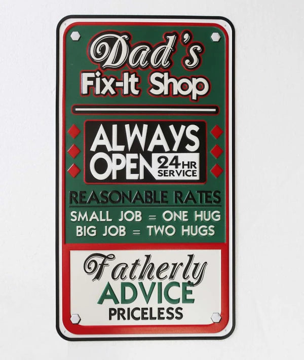 Fatherly Advice Sign