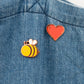 Meant To Bee Keepsake Pin