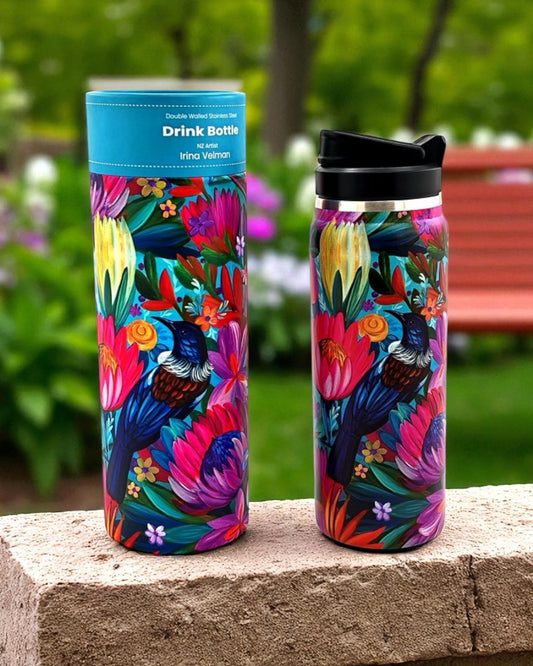 Drink Bottle - Tuis & Flowers