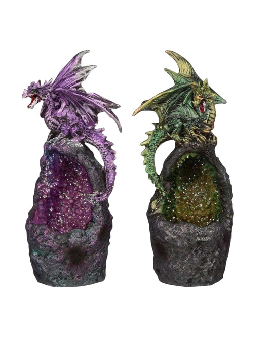 Dark Legends Crystal Cavern LED Dragon