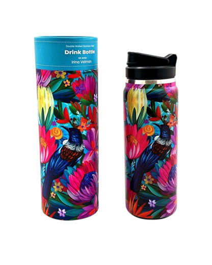 Drink Bottle - Tuis & Flowers
