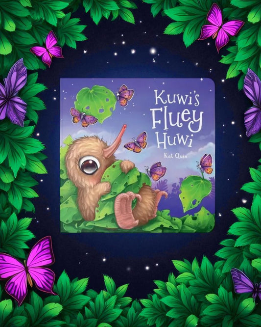 Kuwi's Fluey Huwi - Board Book