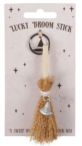 Lucky Broomstick Keyrings NEW!