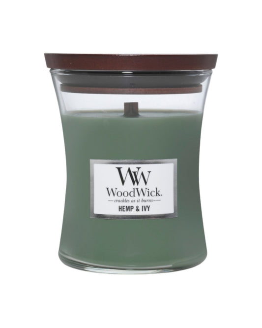 WoodWick Hemp & Ivy Medium