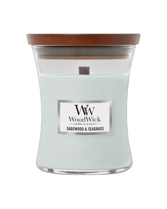WoodWick Sagewood & Seagrass Medium