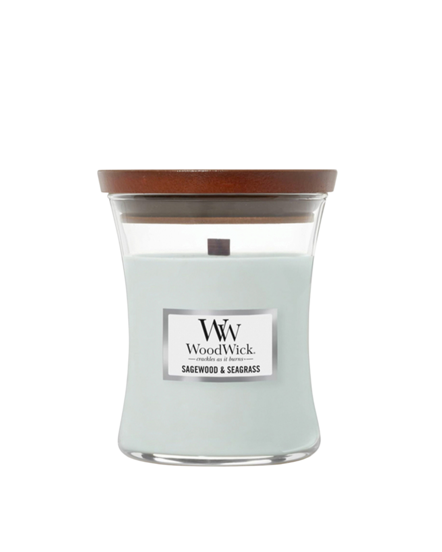 WoodWick Sagewood & Seagrass Medium