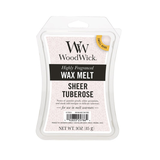 WoodWick Sheer Tuberose Wax Melt