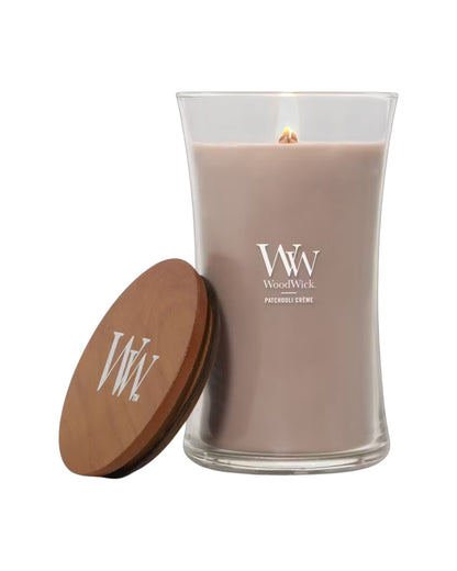 WoodWick Patchouli Creme Large