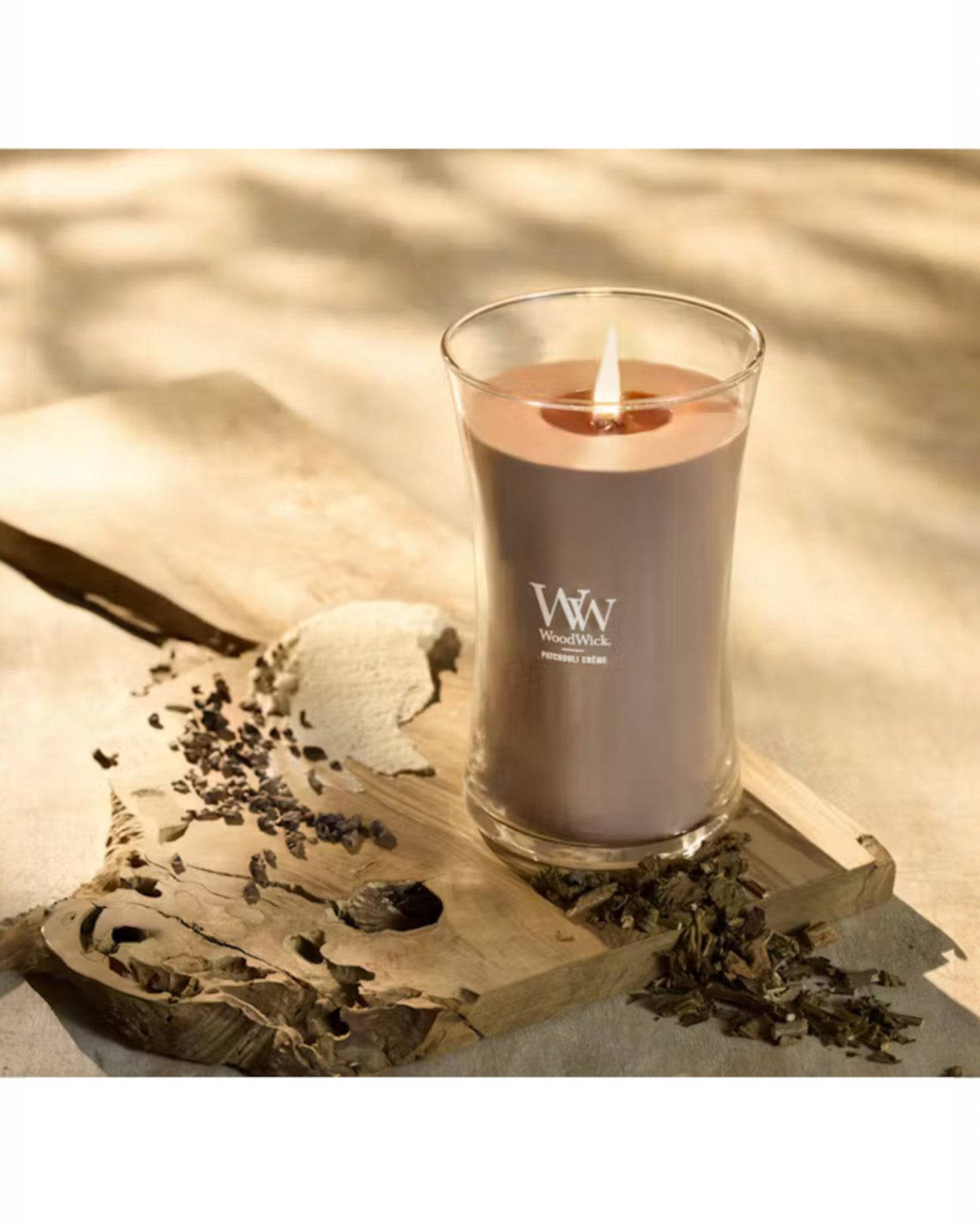 WoodWick Patchouli Creme Large