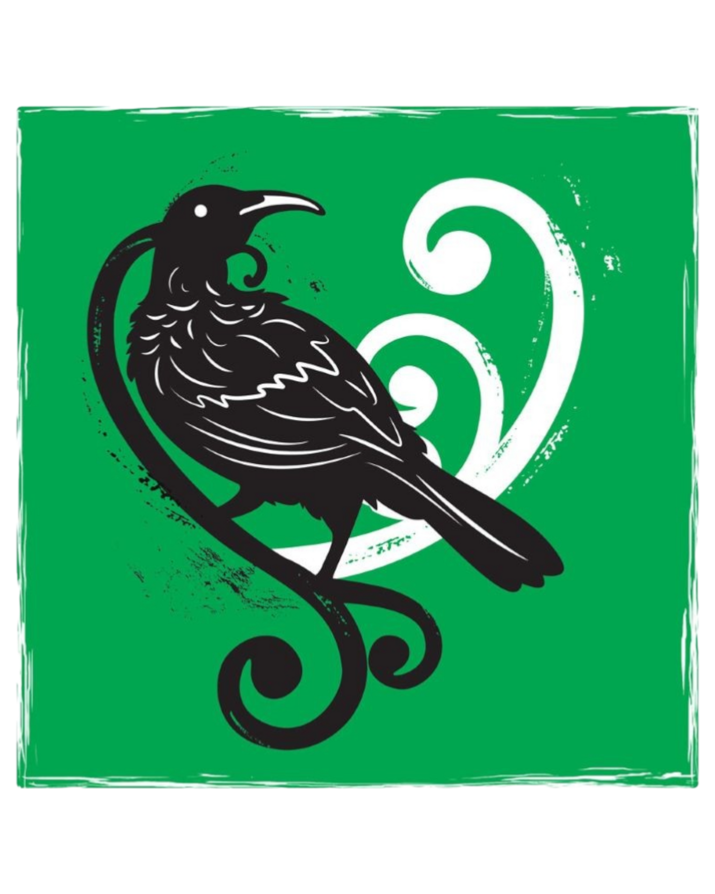 Cork Coasters Native Birds/Koru