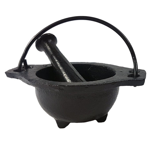 Cast Iron Mortar And Pestle Set NEW!
