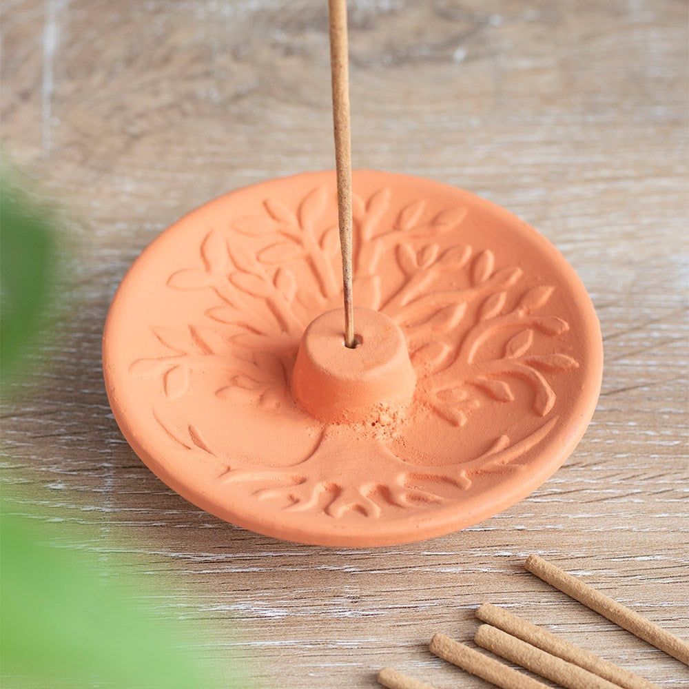 Terracotta Incense Plate NEW!