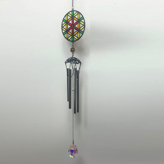 Flower Of Life Wind Chime