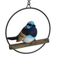 Birds in Rings hanging