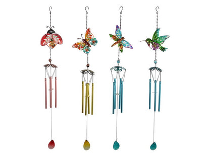 Glitter Metal Insect Chimes