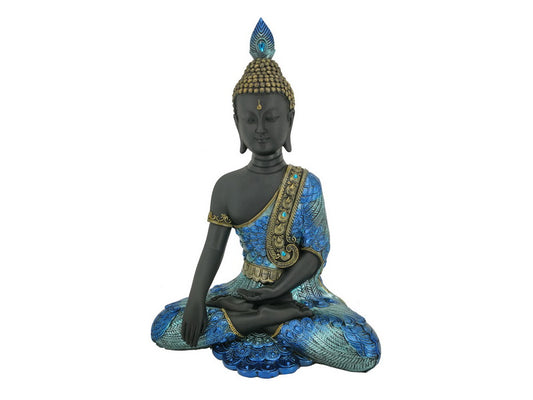 Blue Sitting Buddha