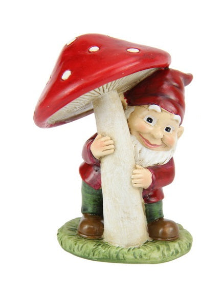 Gnome Under Mushroom