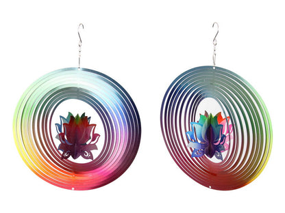 3D Rainbow Chakra Spinner
