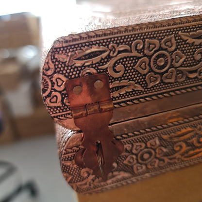 Jewellery Box Copper Finish