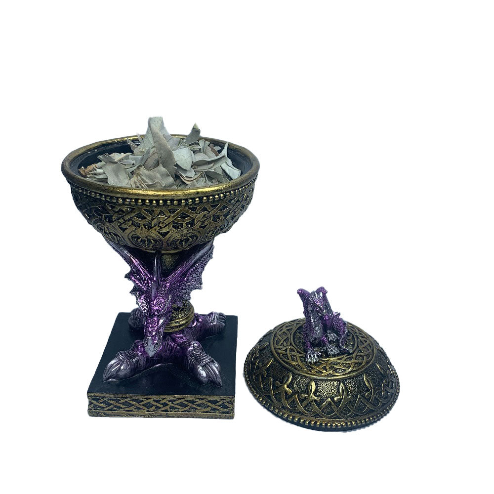 Dragon Trinket Box Purple NEW!