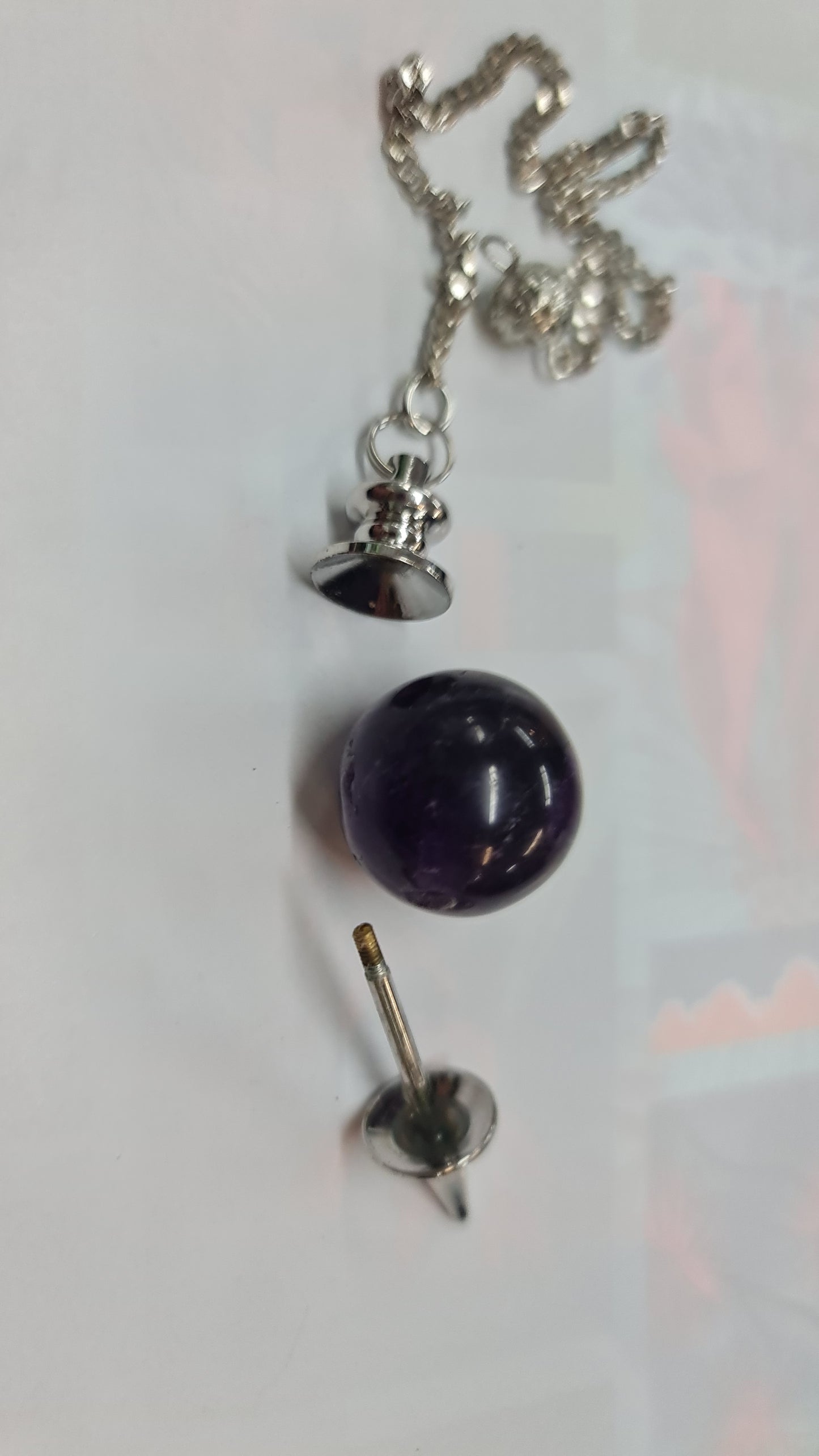 Gemstone Pendulum Orbs