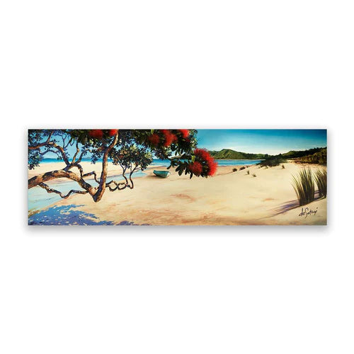 Glass Art Summer Shadows Plaque