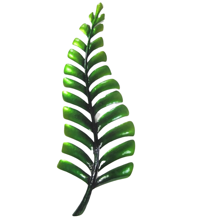 Fern - Green - Metal Wall Hanging