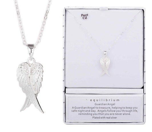 Guardian Angel Wings Necklace