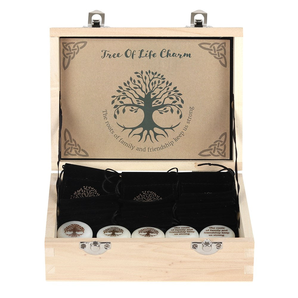 Tree of Life Marble Lucky Charm