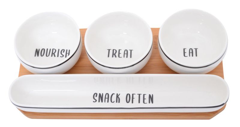 K2T Snack Often 4 pce Bowl Set