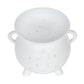 White Mystical Moon Cauldron Oil Burner NEW!