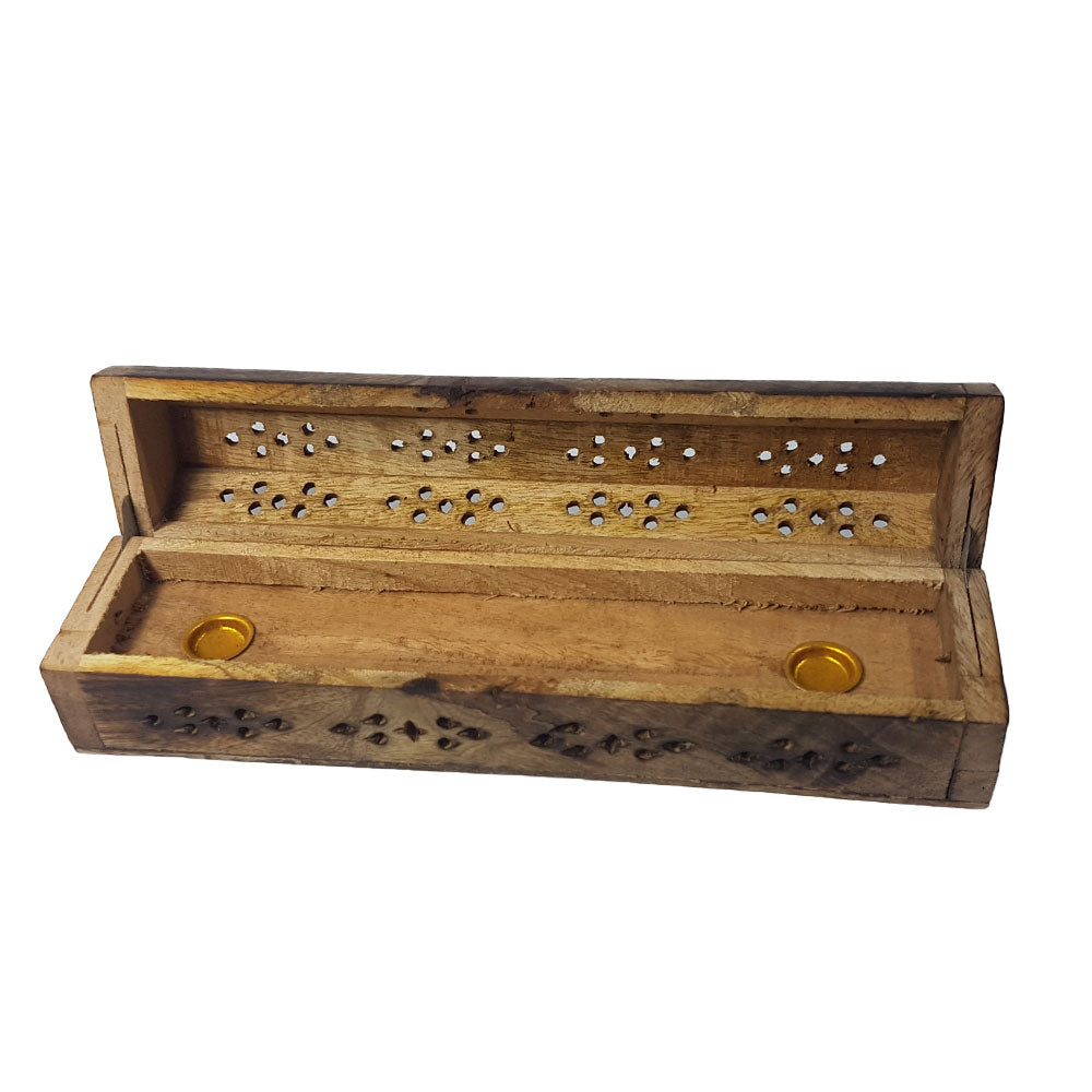 Jali 10 inch Box Incense Holder