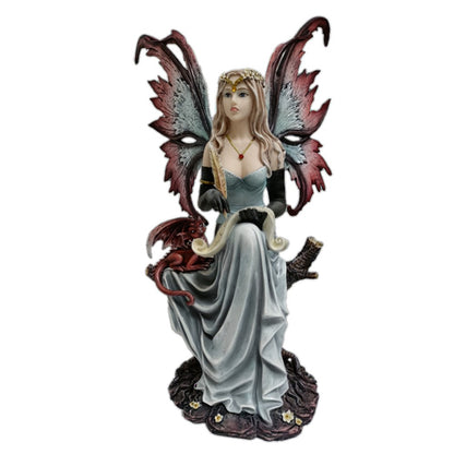 Ice Fairy Sitting on Trunk - LAST ONE